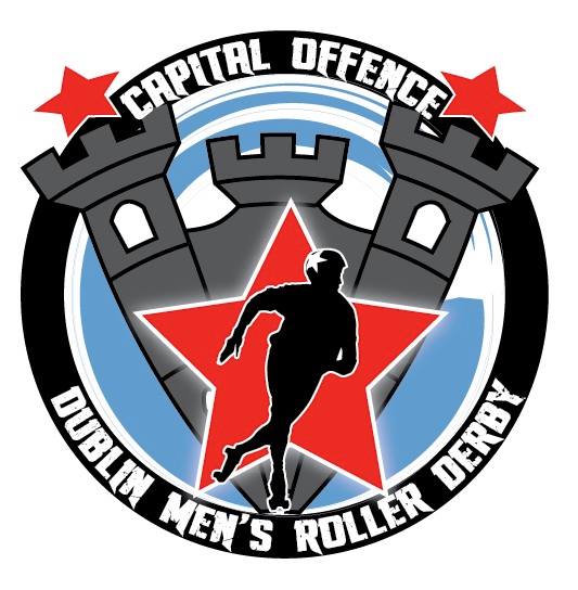 Dublin Men's Roller Derby logo